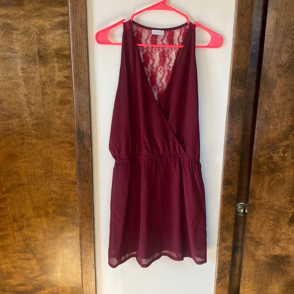 Tobi Formal Lace Back Dress
